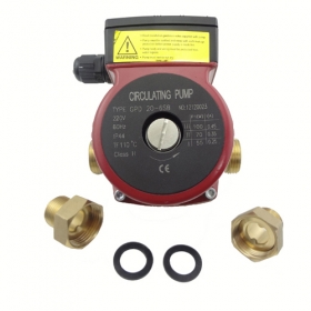 MISOL 220v Brass circulation pump 3 speed, for solar water heater or for hot water heating system