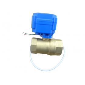 MISOL 10 UNITS motorized ball valve DN15, 2 way, electrical valve