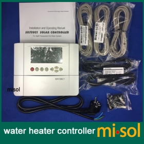 MISOL 220V controller of solar water heater with 5 sensors, for separated pressurized solar hot water system