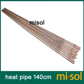 MISOL 10 pcs/lot of copper heat pipe (140cm), for solar water heater, solar hot water heating