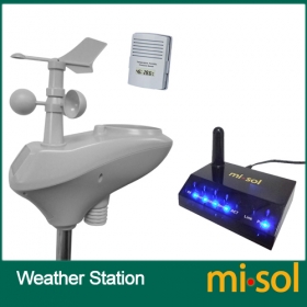 MISOL/IP OBSERVER Solar Powered Wireless Internet Remote Monitoring Weather Station