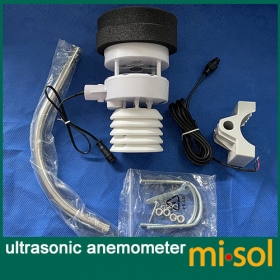 MISOL / Ultrasonic Anemometer with Light & UV, Thermo-hygrometer Sensors WS80