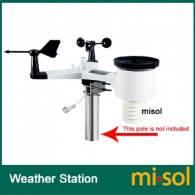MISOL / 1 unit of weather station with RS485 port, 4 wires cable, with cable length (10 meter)